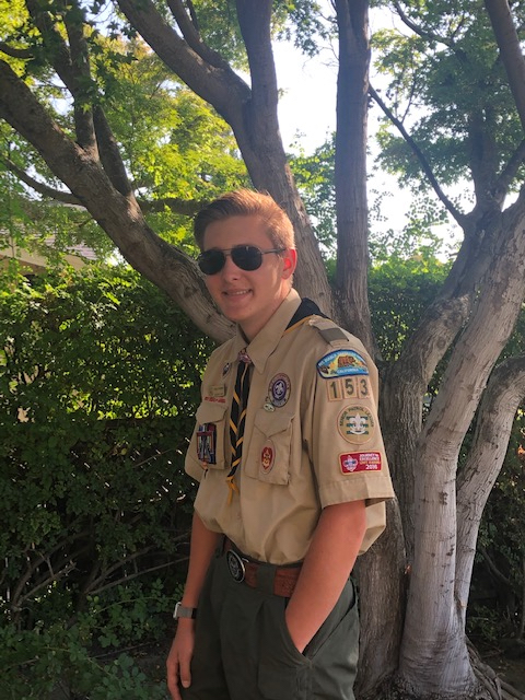 photo courtesy of Antioch Troop 153Craig Vickery III was among the Antioch Troop 153 Scouts honored at the recent ceremony.