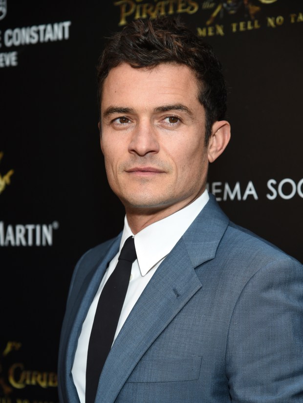 Actor Orlando Bloom attends a special screening of Walt Disney Studios' "Pirates of the Caribbean: Dead Men Tell No Tales", hosted by The Cinema Society, at the Crosby Street Hotel on Tuesday, May 23, 2017, in New York. (Photo by Evan Agostini/Invision/AP)